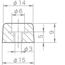 ­4TP-150(15*H9mm)­4TP-150(15*H9mm)