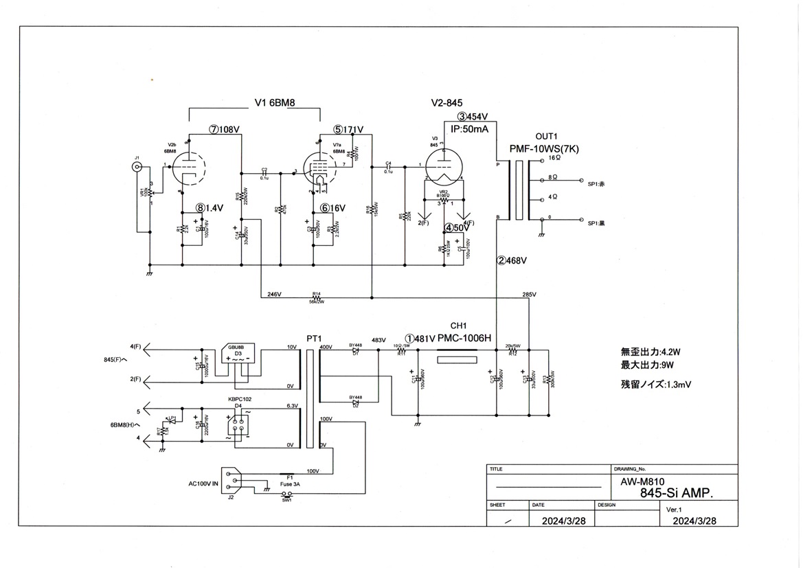 AW-810mono(845)��̵����KIT