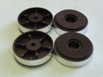 ブラ・インシュレータΦ40mm(シルバー)×4個組