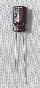 25V/100μF